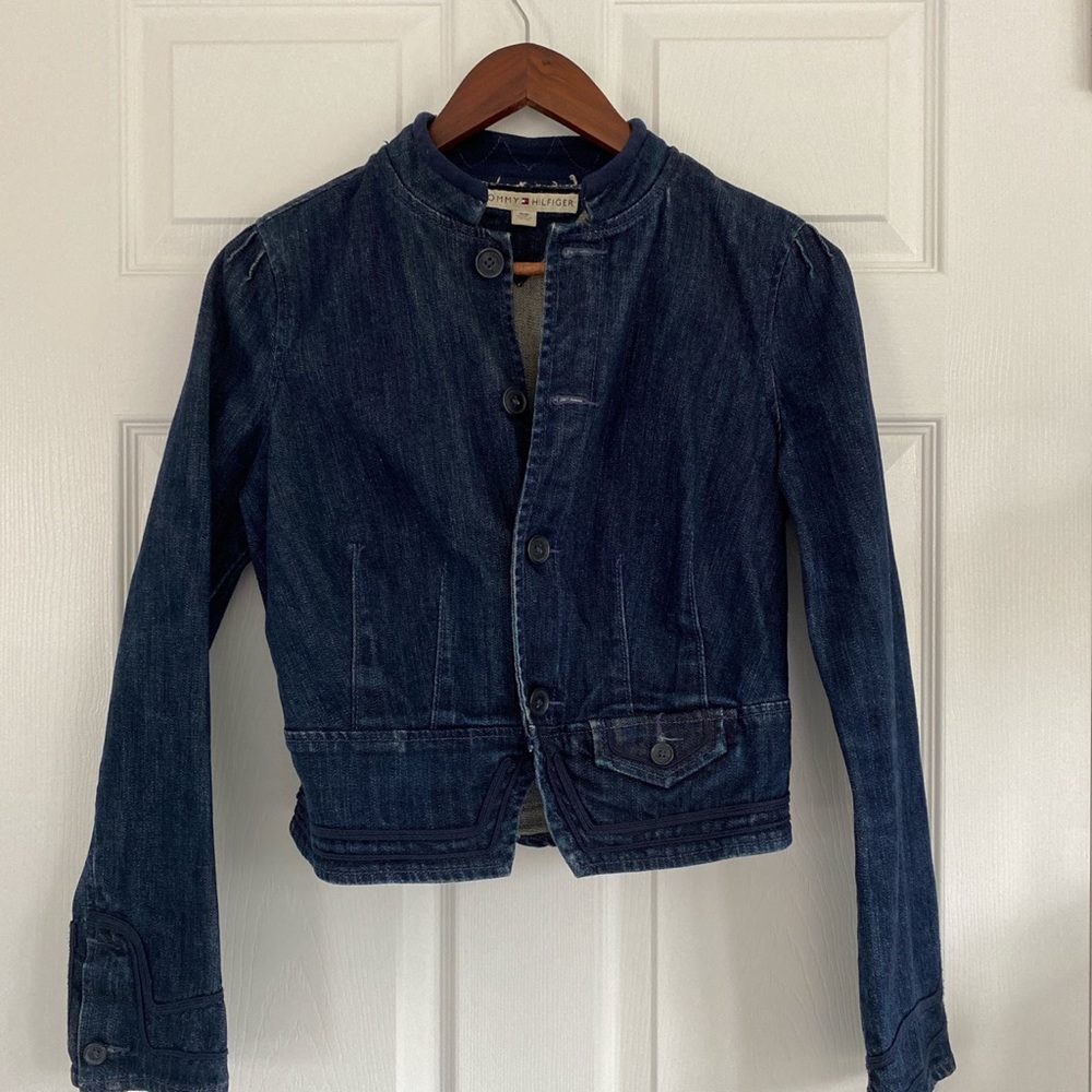 Tommy Hilfiger cropped denim jacket